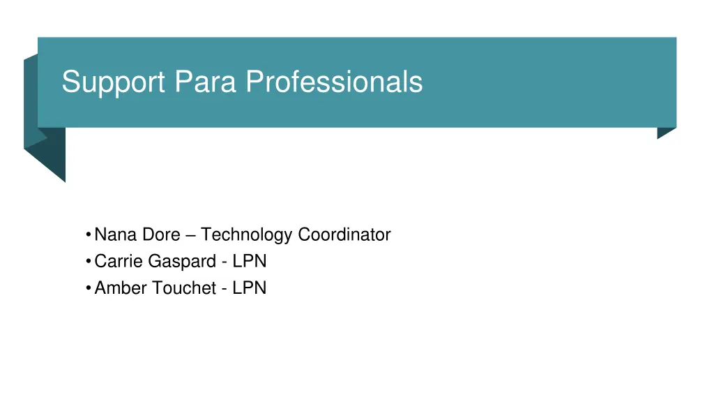 support para professionals