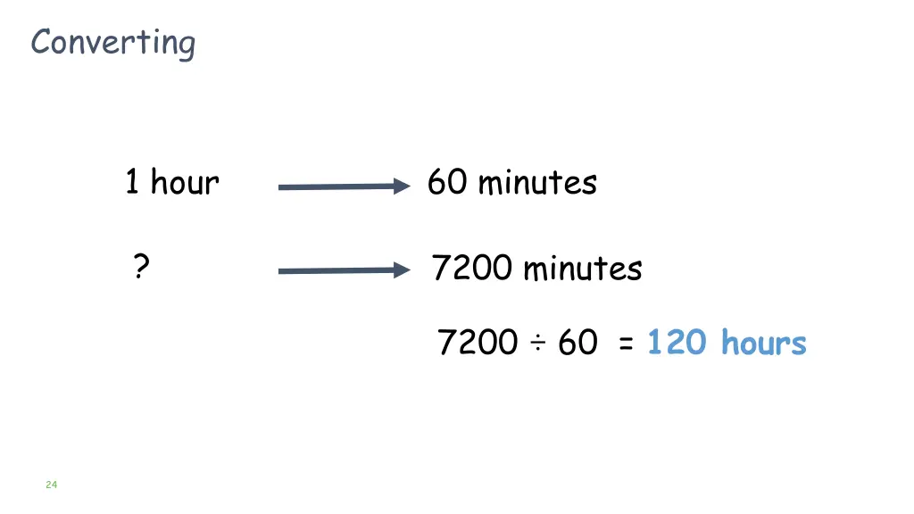 converting 5