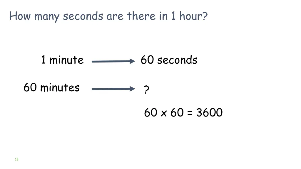 how many seconds are there in 1 hour 1