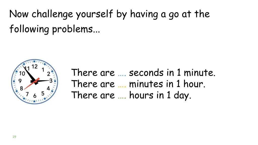 now challenge yourself by having