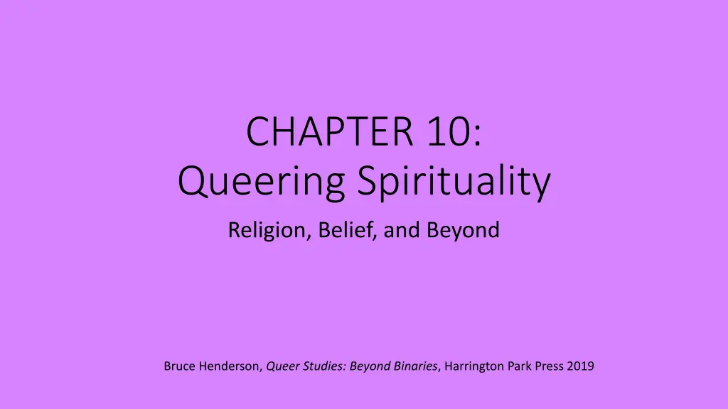 chapter 10 queering spirituality