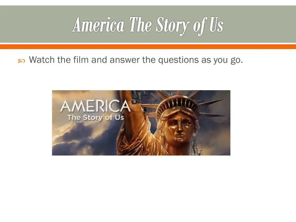 america the story of us