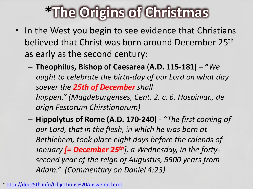 the origins of christmas in the west you begin