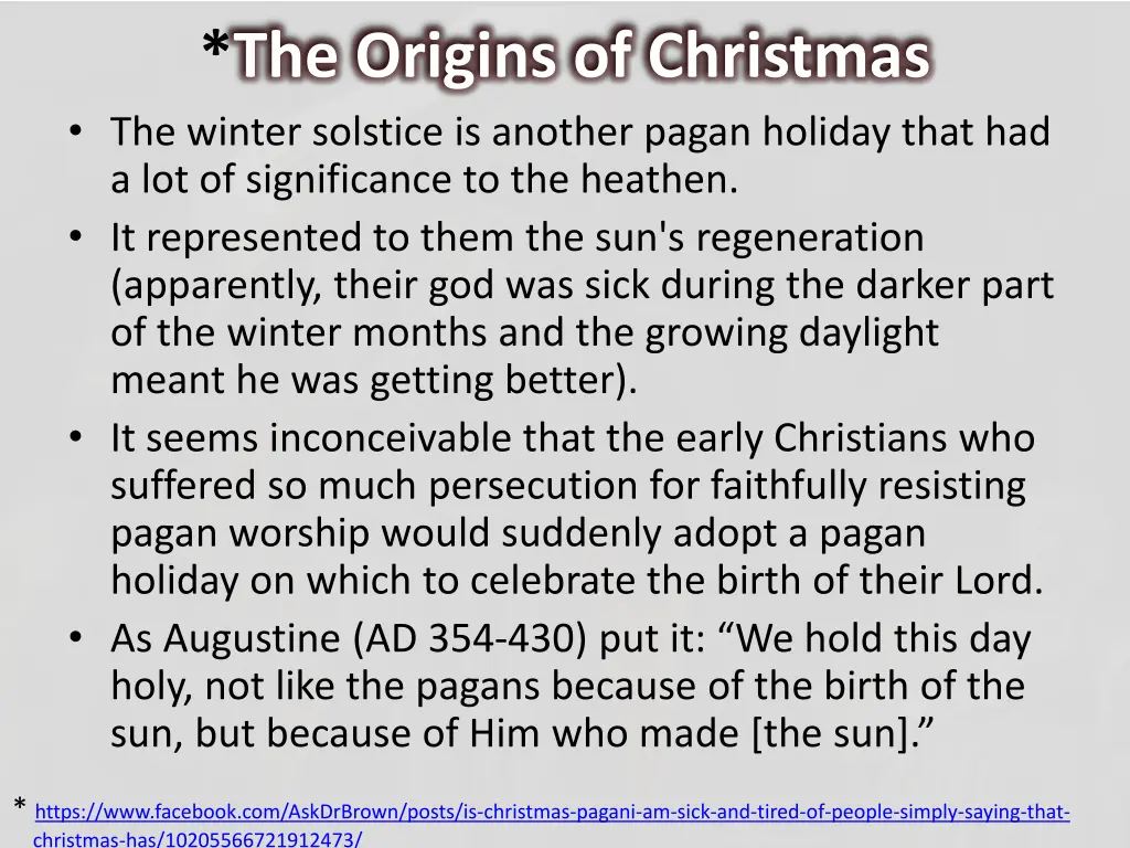 the origins of christmas the winter solstice