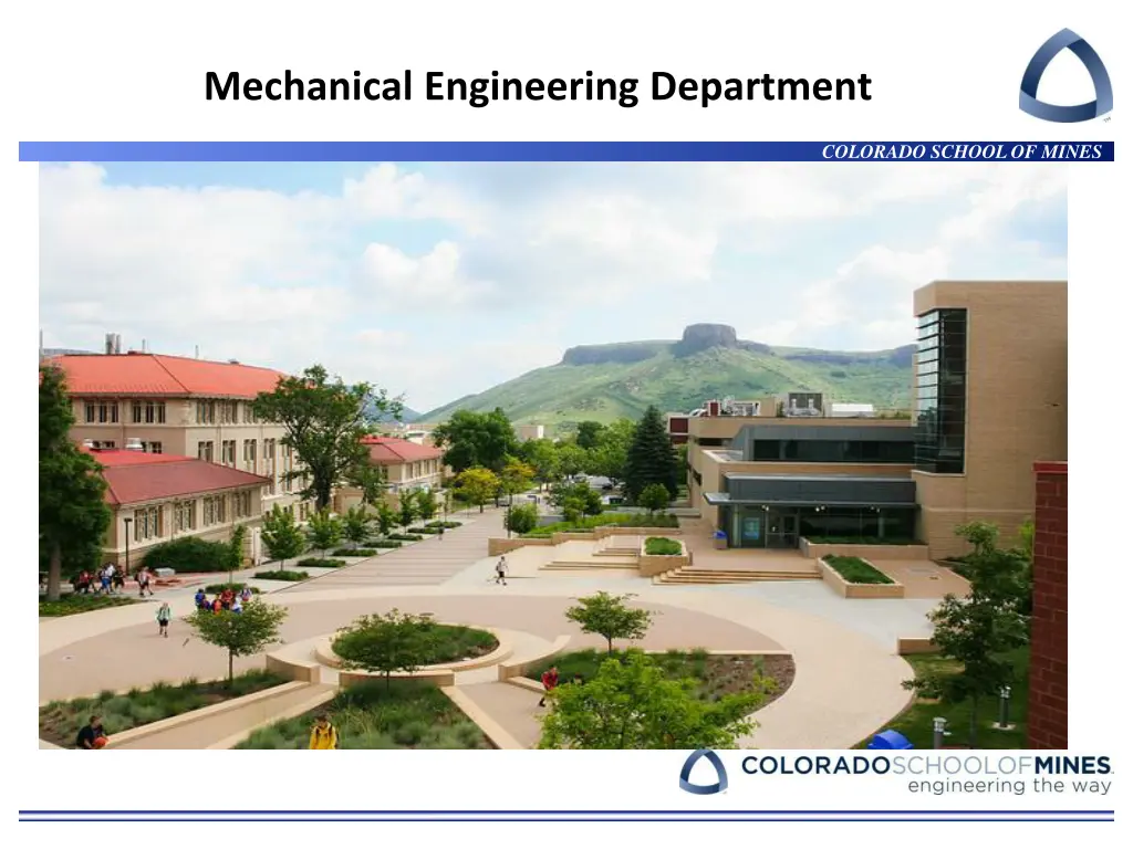 mechanical engineering department