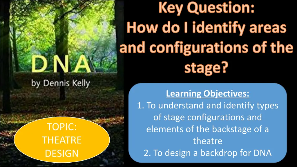 key question how do i identify areas