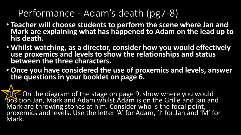 performance adam s death pg7 8 teacher will