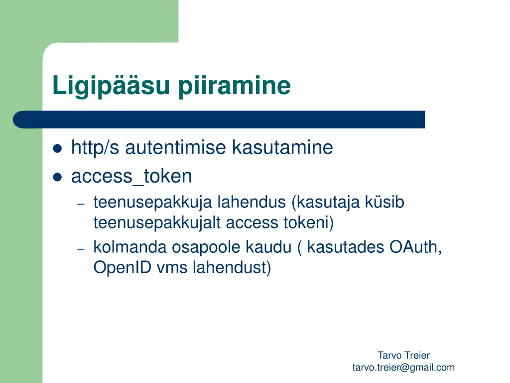 ligip su piiramine
