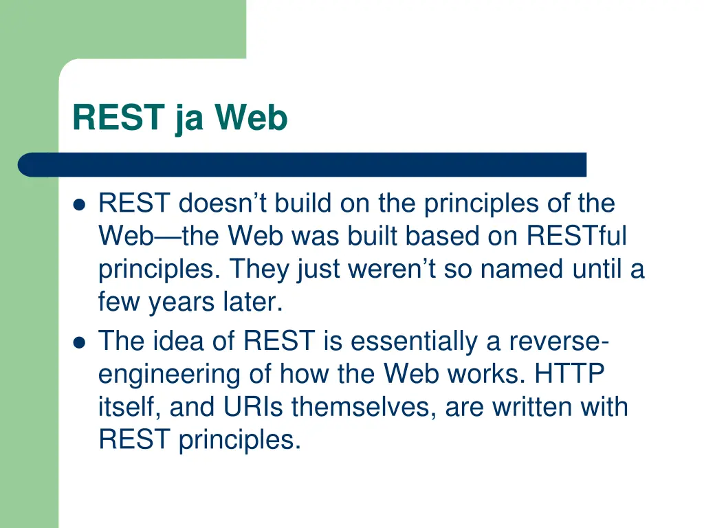 rest ja web
