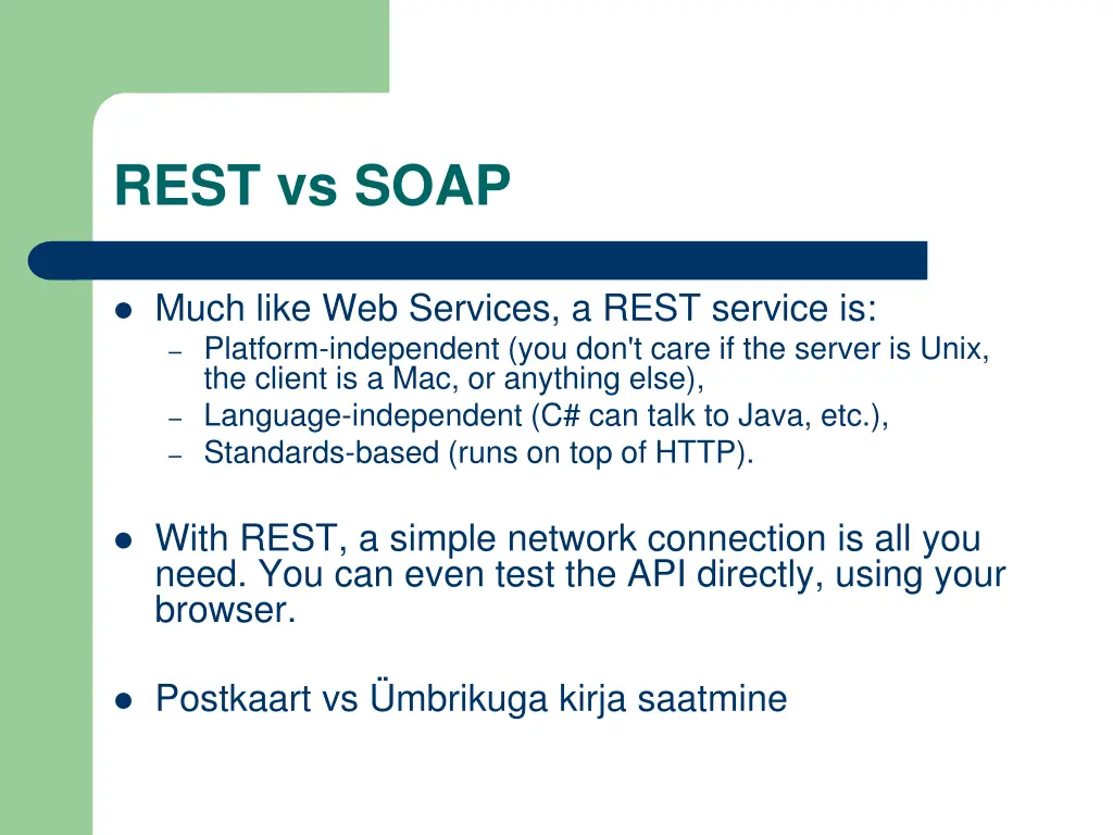 rest vs soap