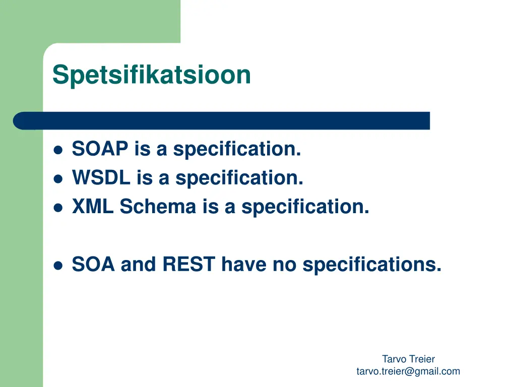 spetsifikatsioon