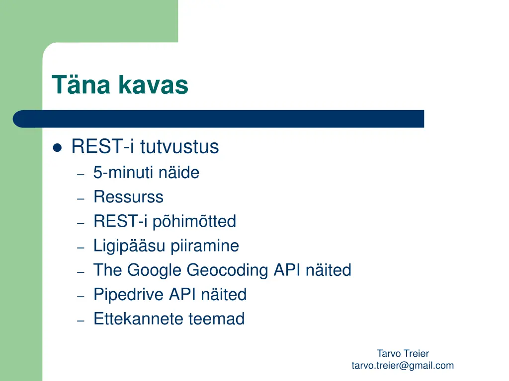 t na kavas