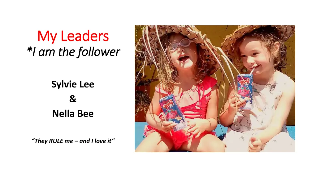 my leaders my leaders i am the follower