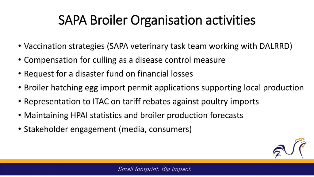 sapa broiler sapa broiler organisation