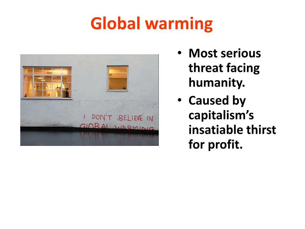 global warming