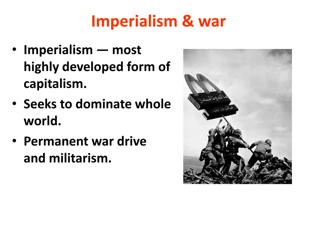 imperialism war