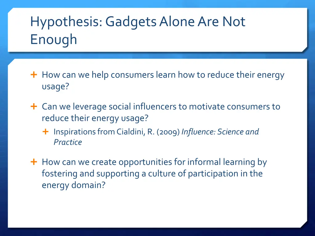 hypothesis gadgets alone are not enough