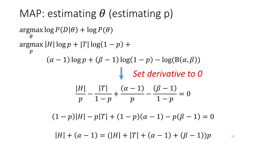 map estimating estimating p