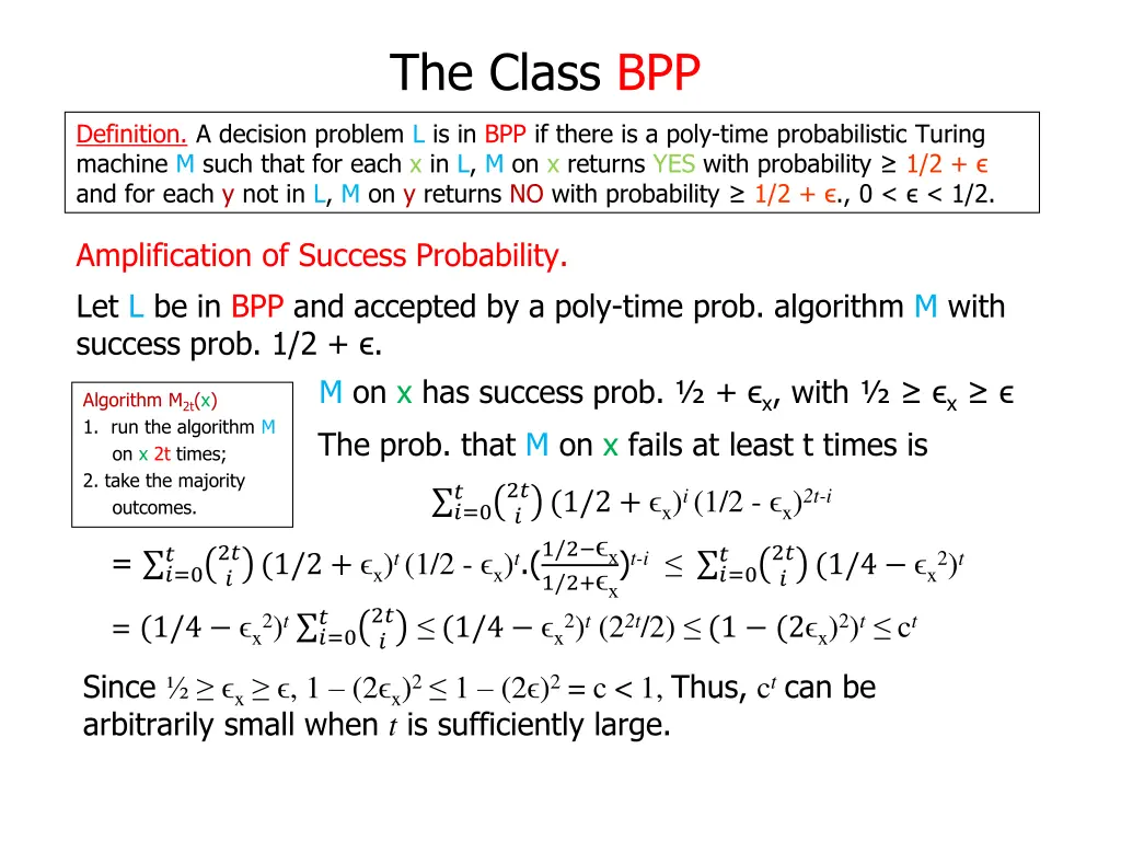 the class bpp 12