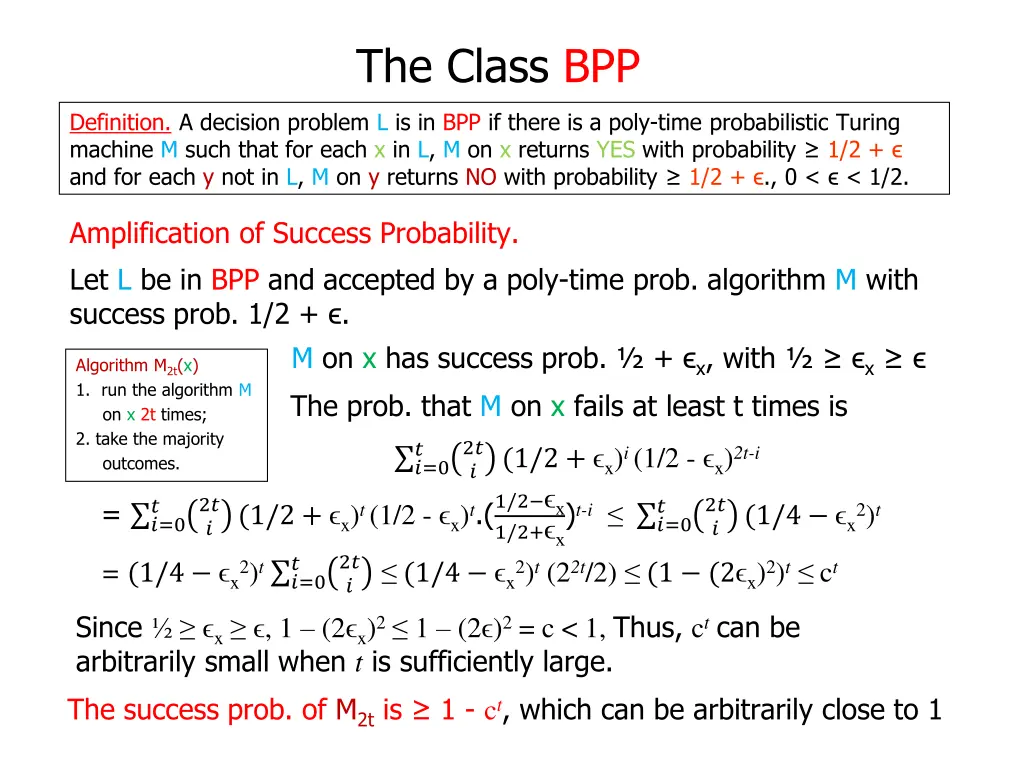 the class bpp 13