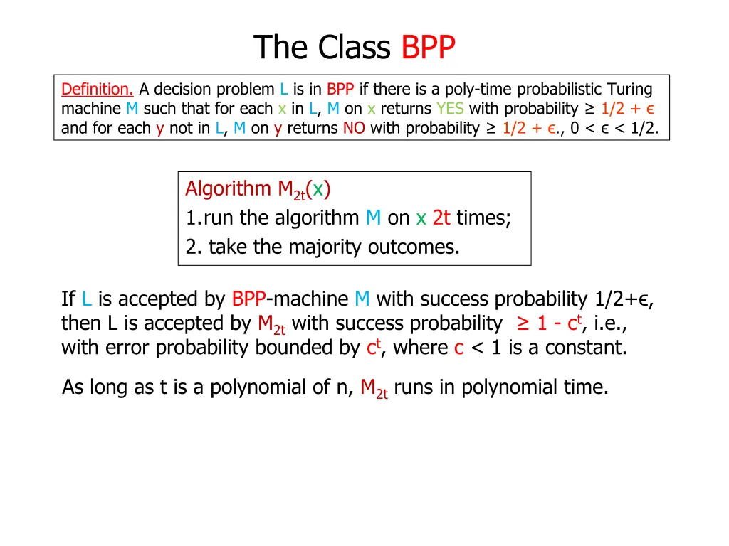 the class bpp 16