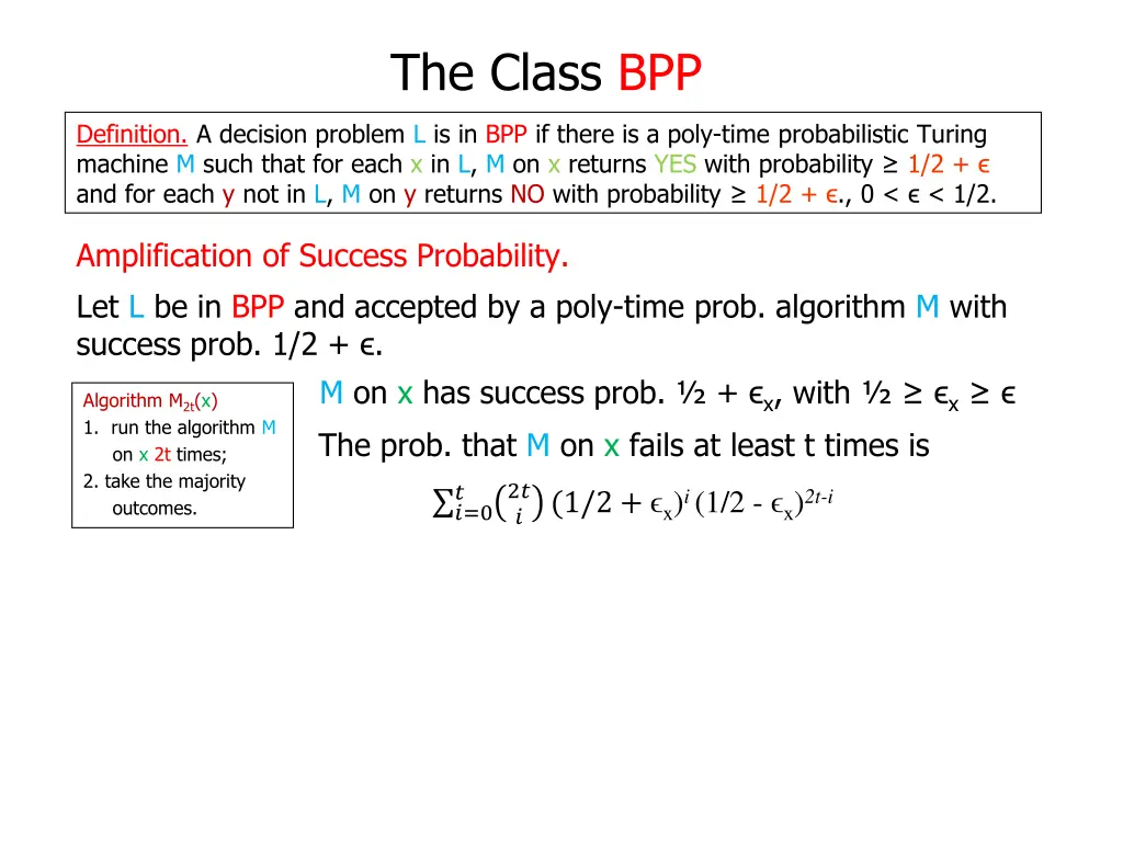 the class bpp 5