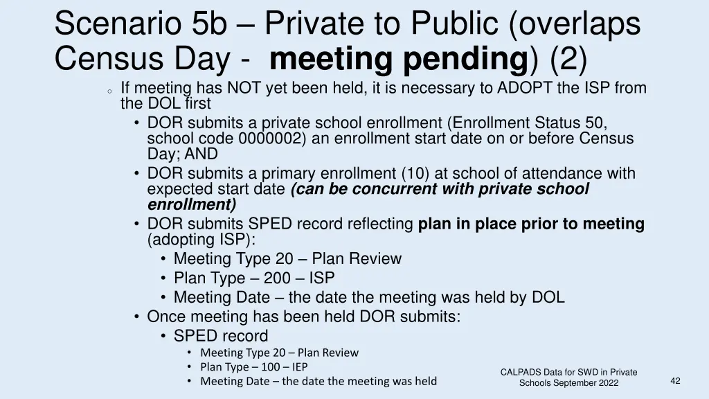 scenario 5b private to public overlaps census