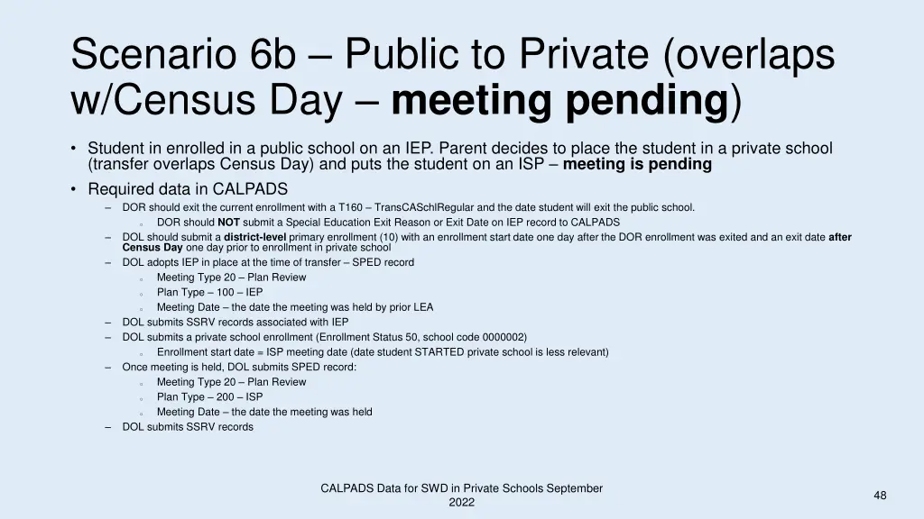 scenario 6b public to private overlaps w census
