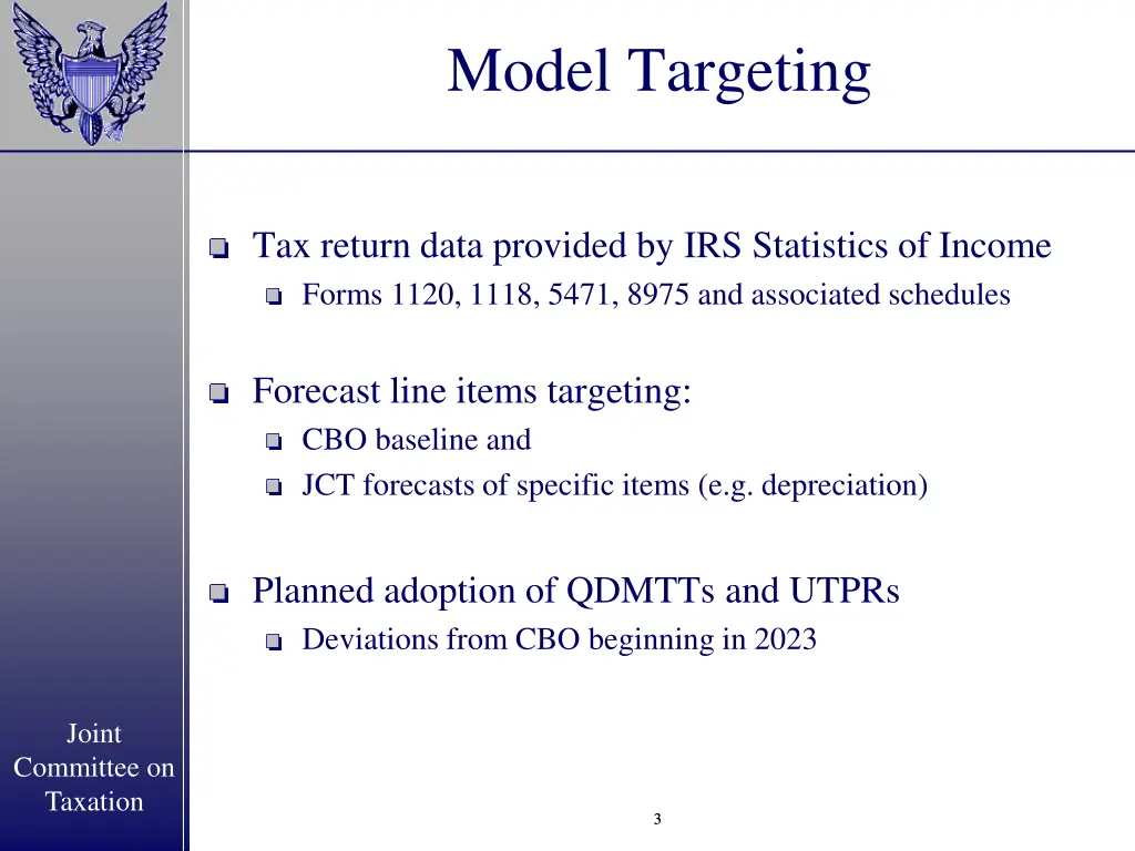 model targeting