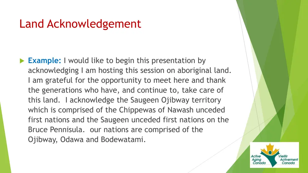 land acknowledgement