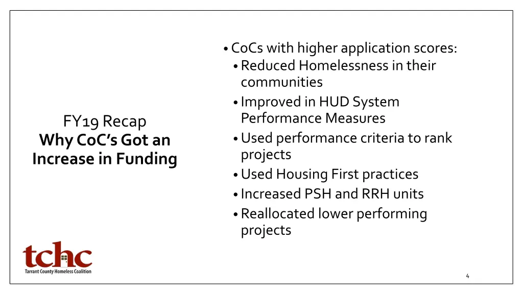 cocs with higher application scores reduced