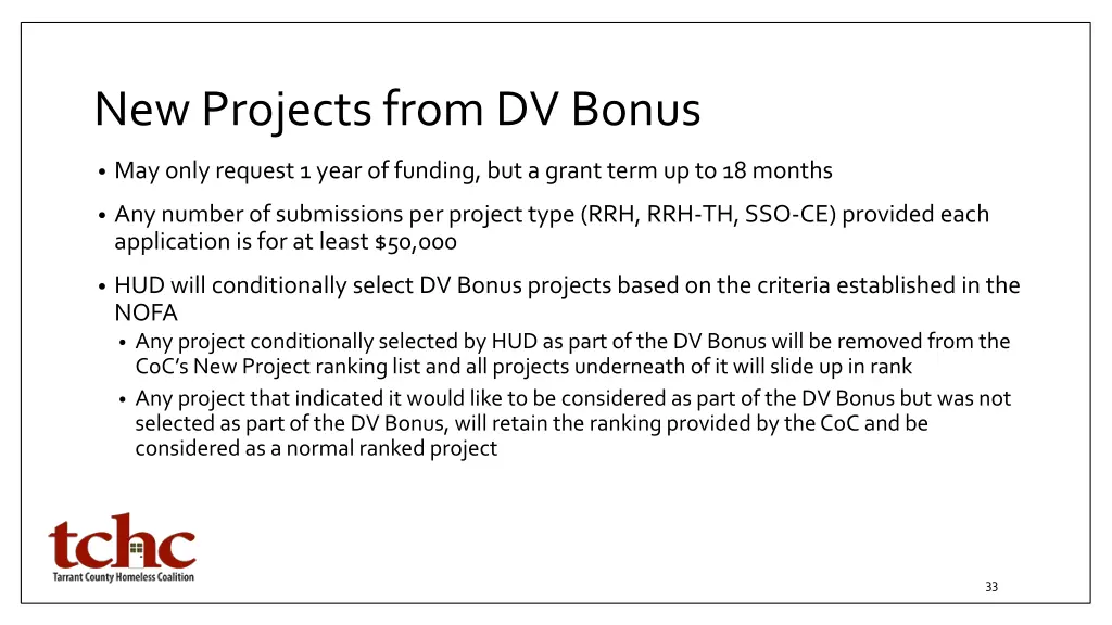 new projects from dv bonus 2