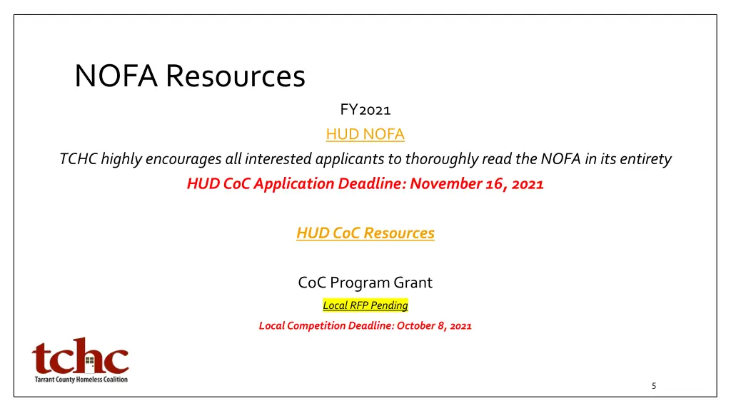 nofa resources