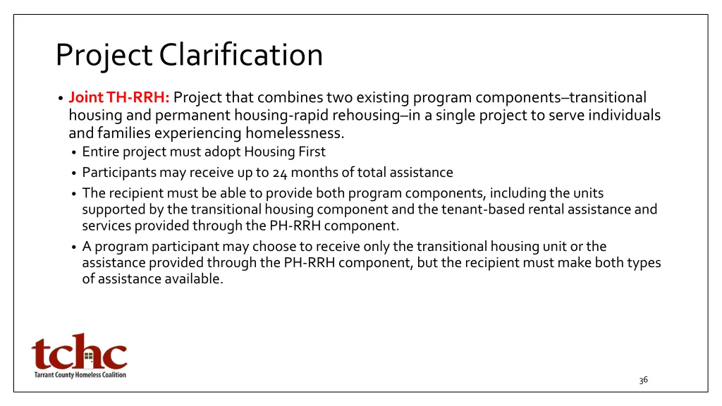 project clarification