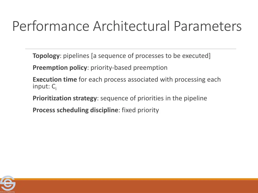 performance architectural parameters