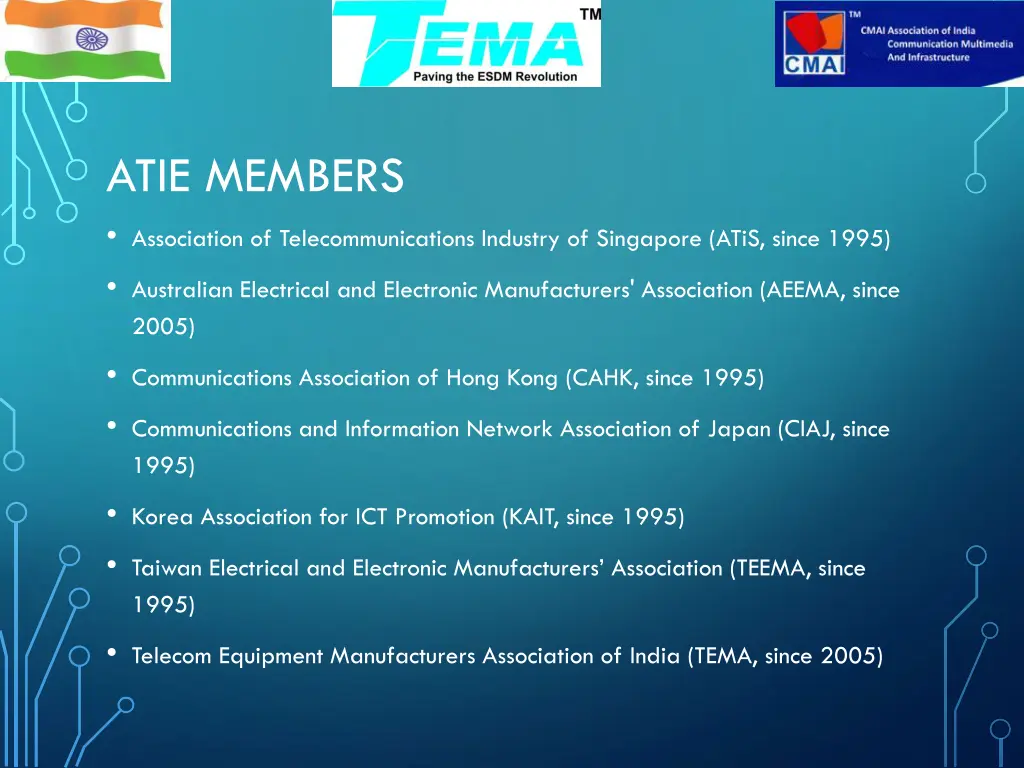 atie members association of telecommunications