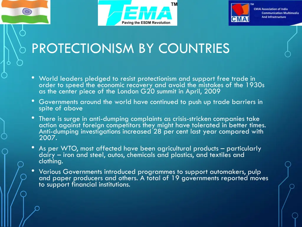 protectionism by countries