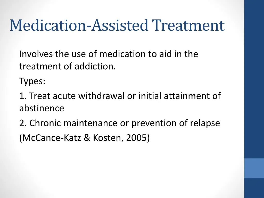 medication assisted treatment 1