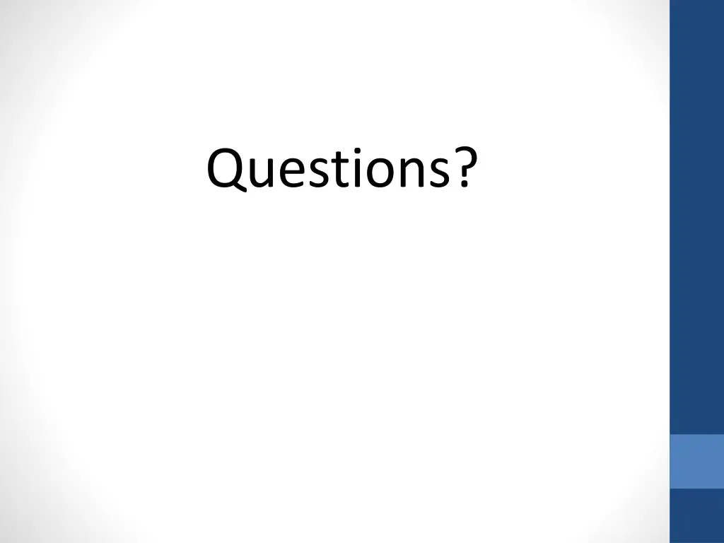 questions