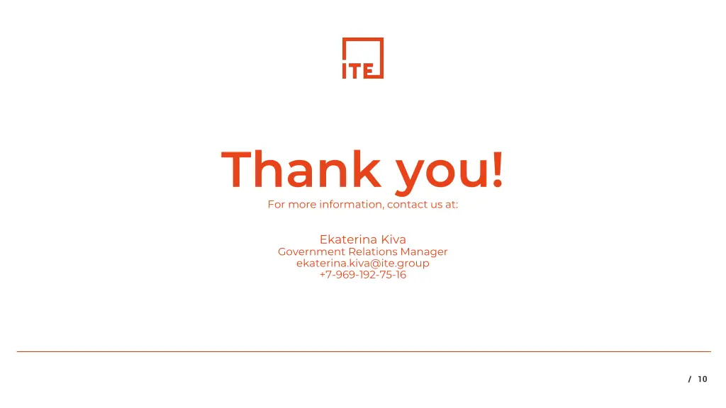 thank you for more information contact us at