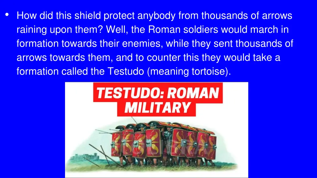 how did this shield protect anybody from