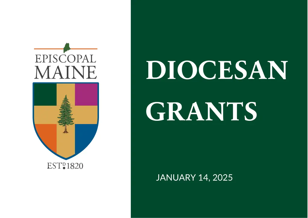 diocesan grants