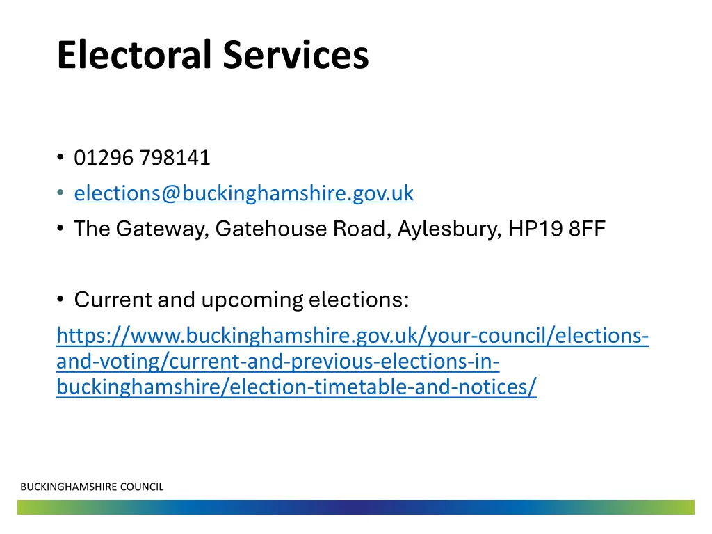 electoral services 1