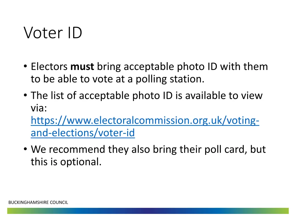 voter id
