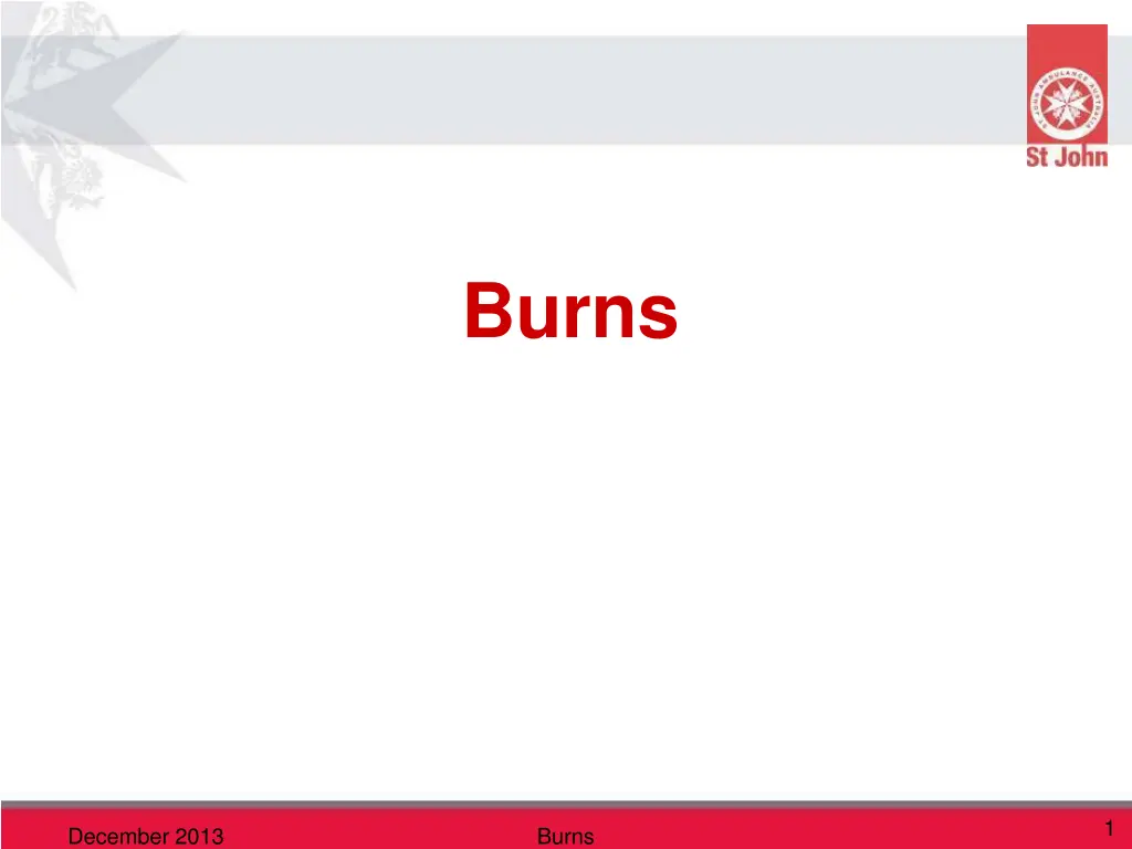 burns