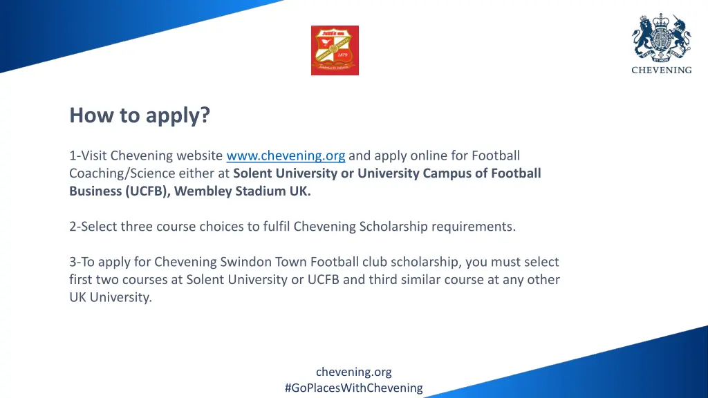 how to apply