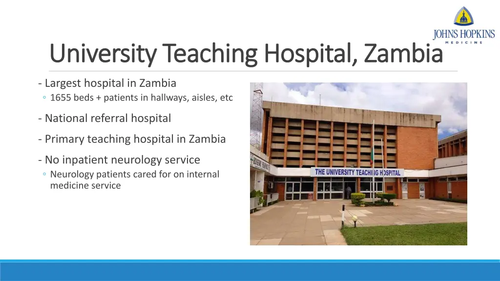 university teaching hospital zambia university