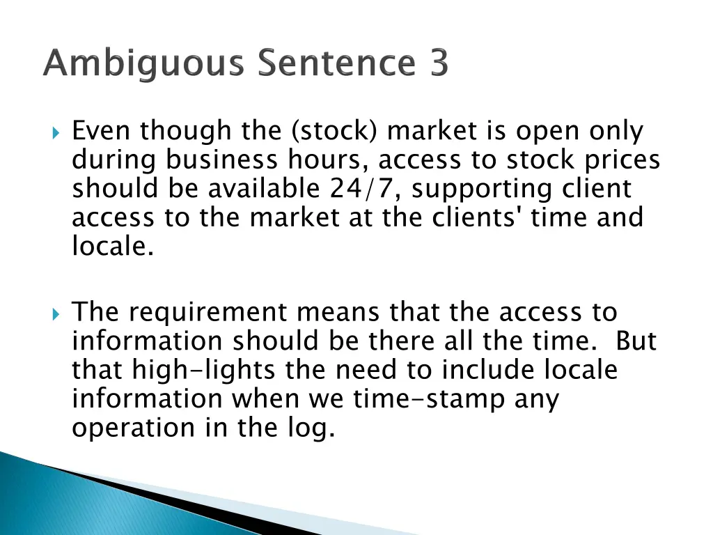 even though the stock market is open only during 1