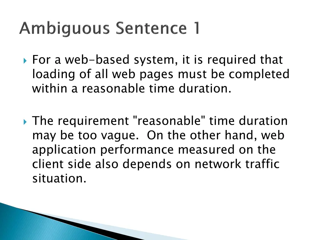 for a web based system it is required that 1