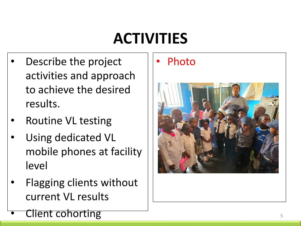 activities